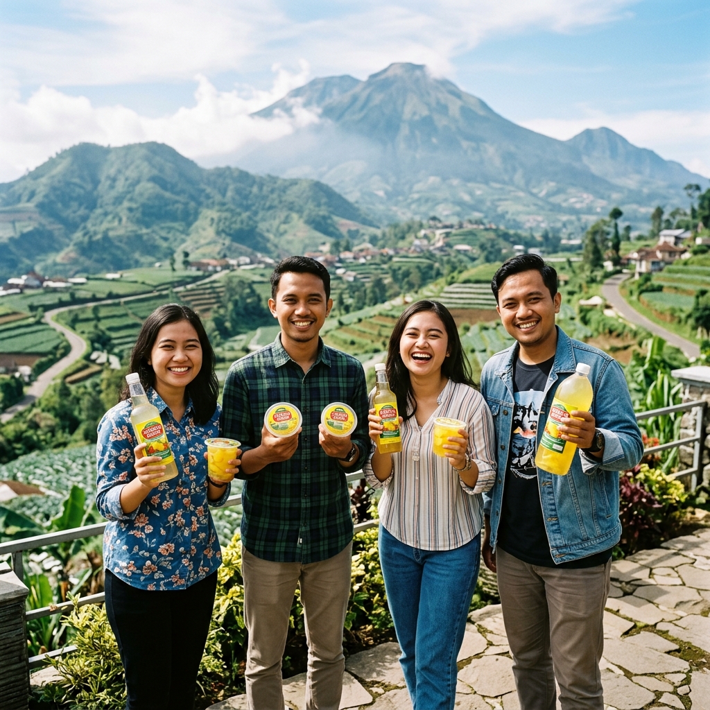 Pelanggan Puas Carica Dieng